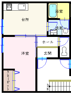 越谷市越ケ谷　シティハイツ