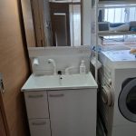 越谷市　洗面台交換工事