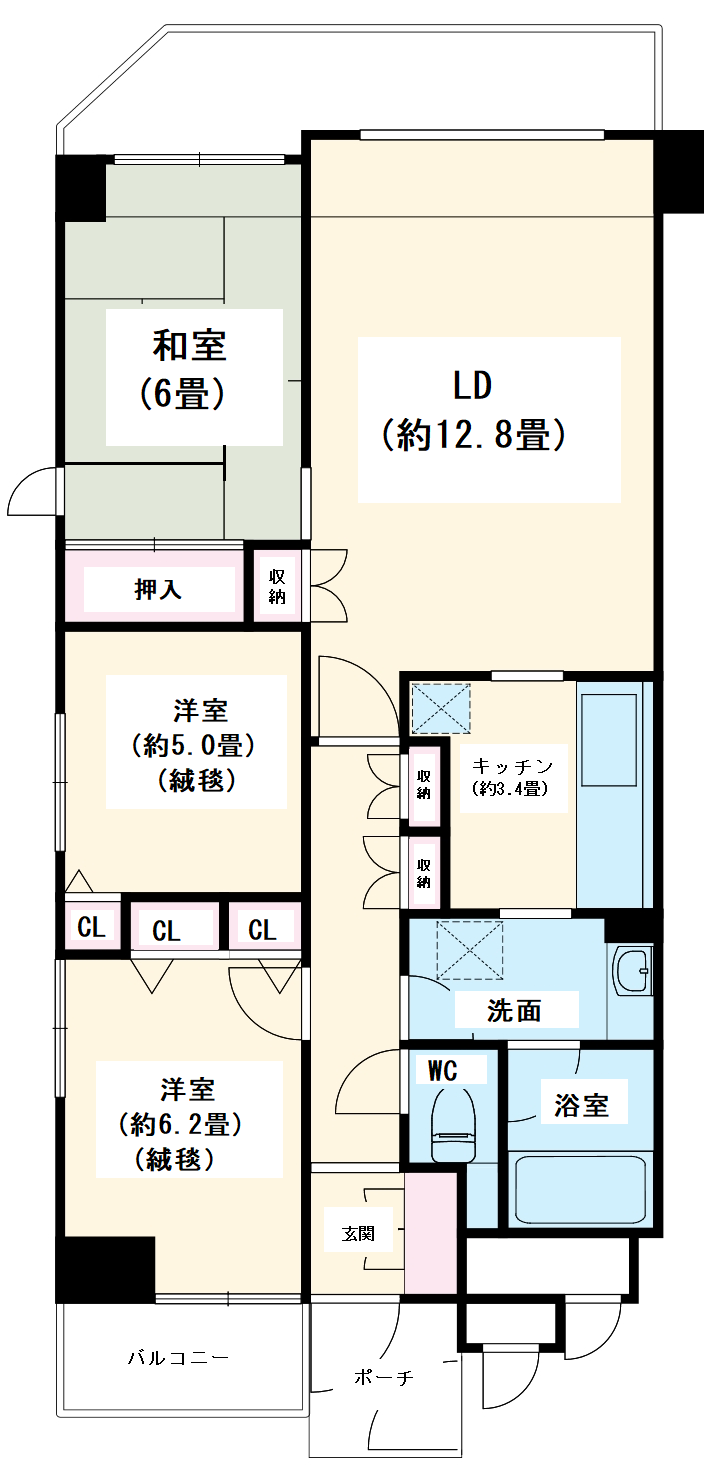 越谷市大沢　カーム北越谷