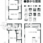 【大袋駅】袋山青木貸家