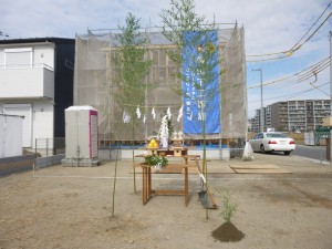 地鎮祭を行いました